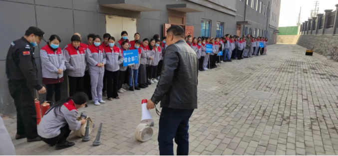 龙南U8国际亚克力科技有限公司-消防应急演练