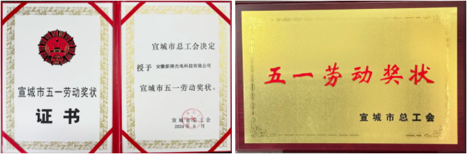 安徽U8国际获“五一劳动奖状”颁奖